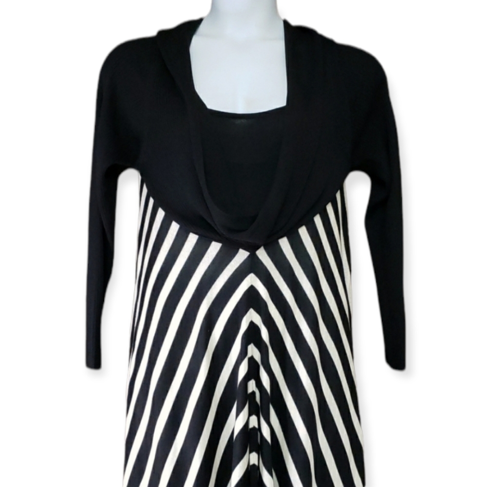 Cyrus Drape Shark Tail Dress Size 1x
